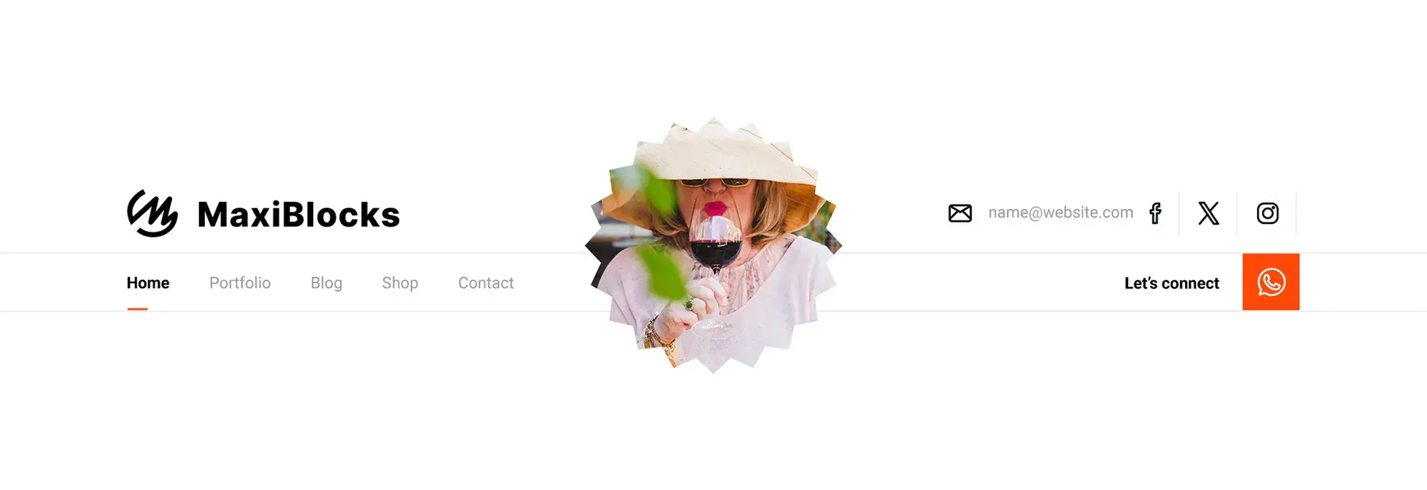 Subtile Hover-Effekte geben visuelles Feedback und leiten den Nutzer intuitiv durch die Navigation.