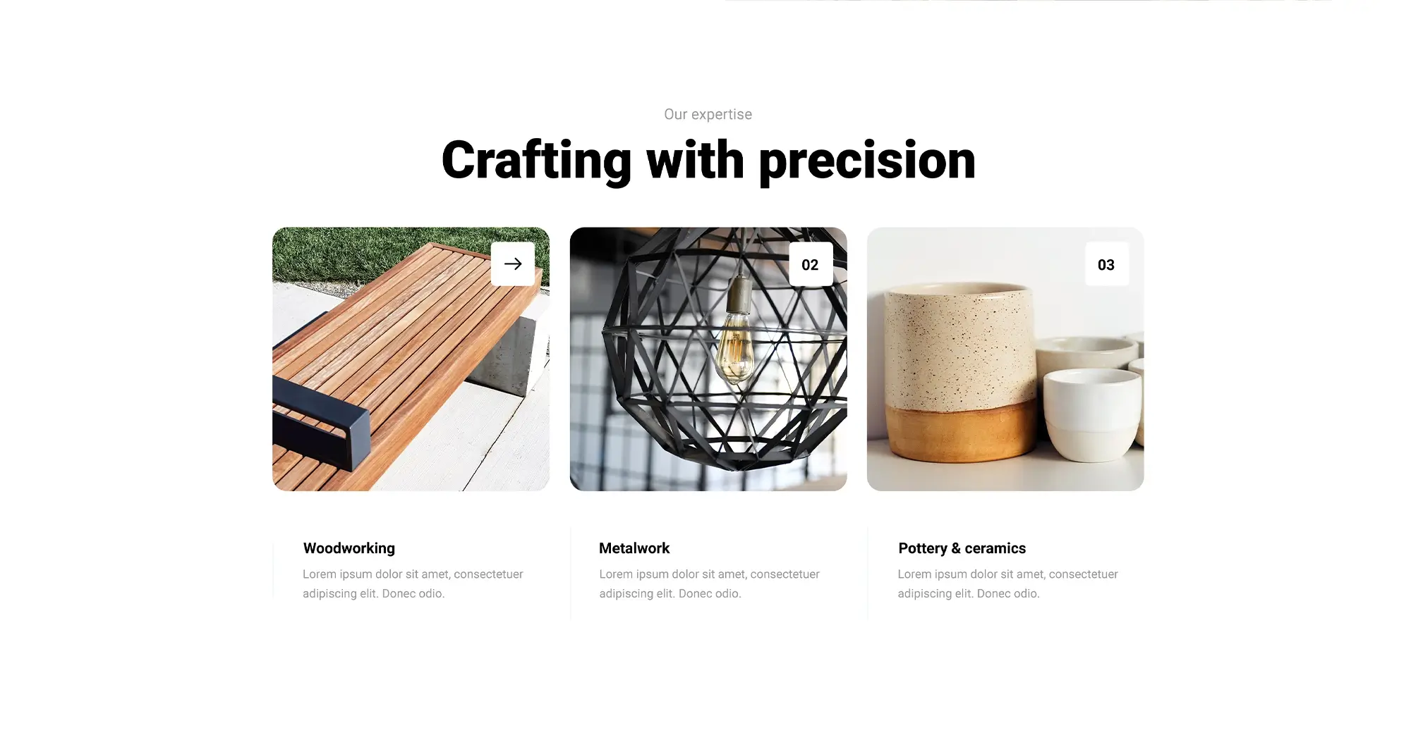 Craftman wordpress template