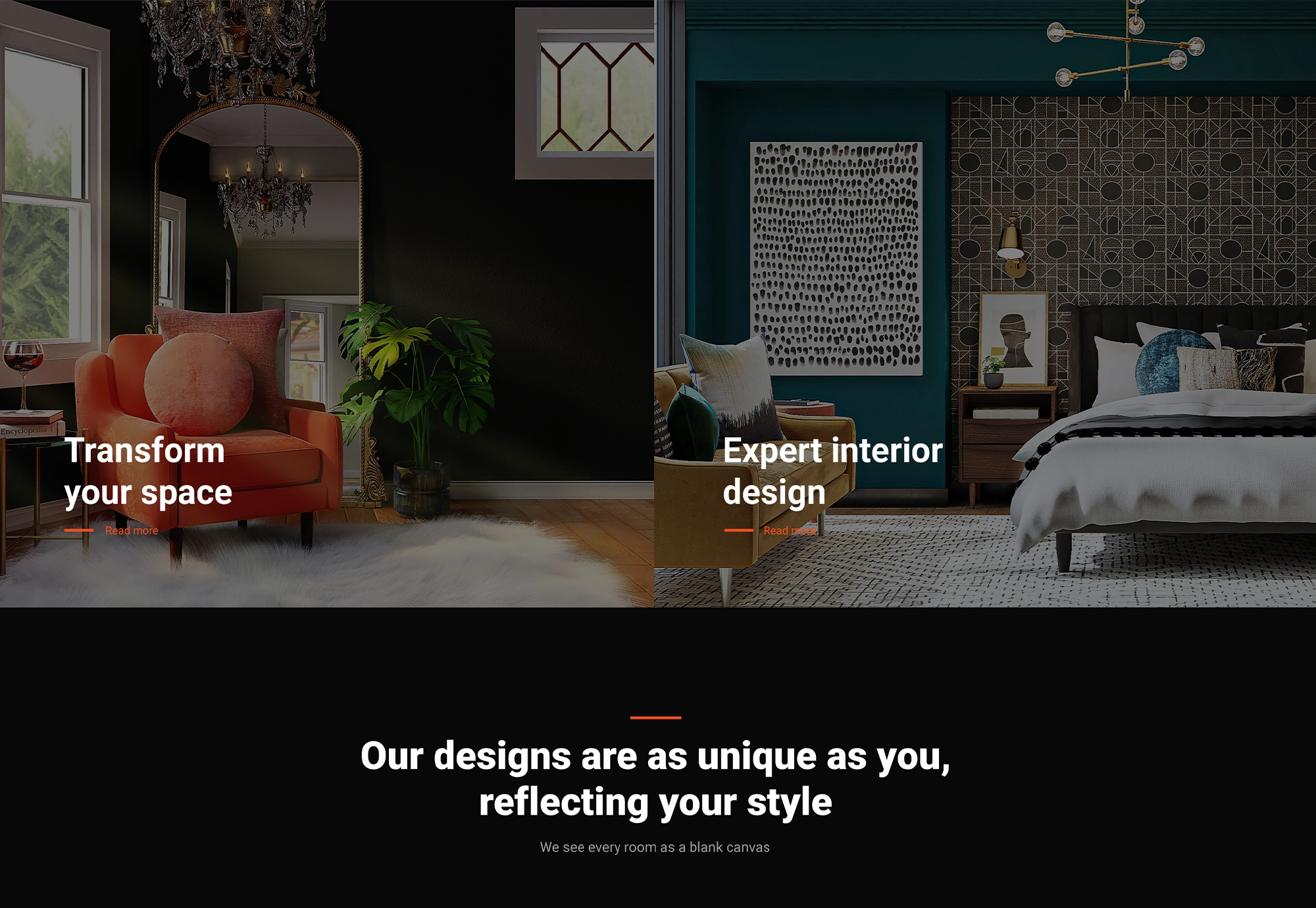 Interior Design Portfolio Architecture theme