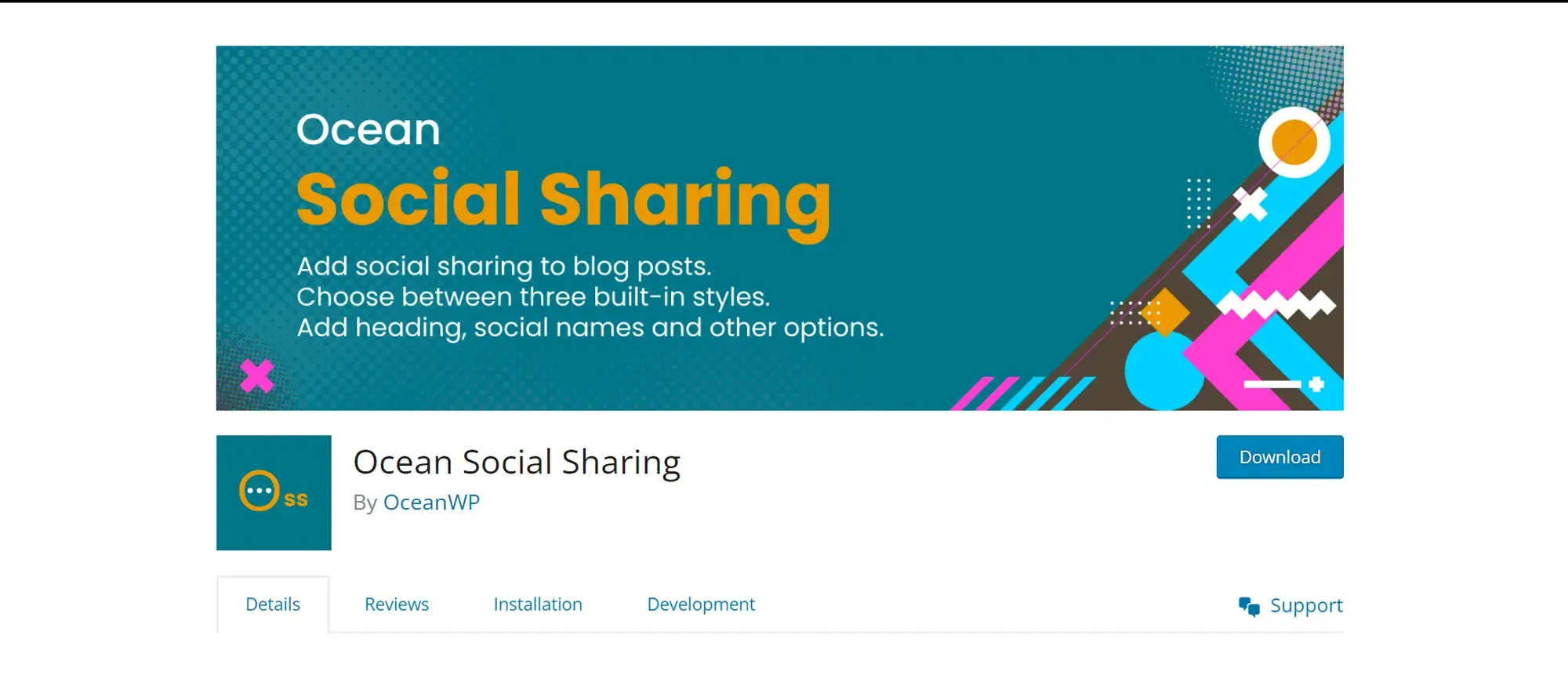 Ocean Social Sharing