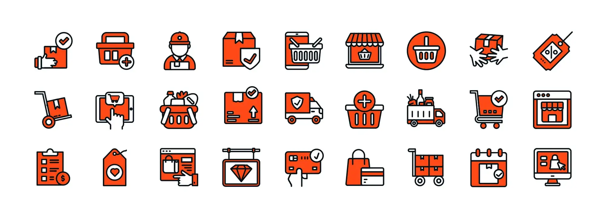 Online shopping free WordPress icons