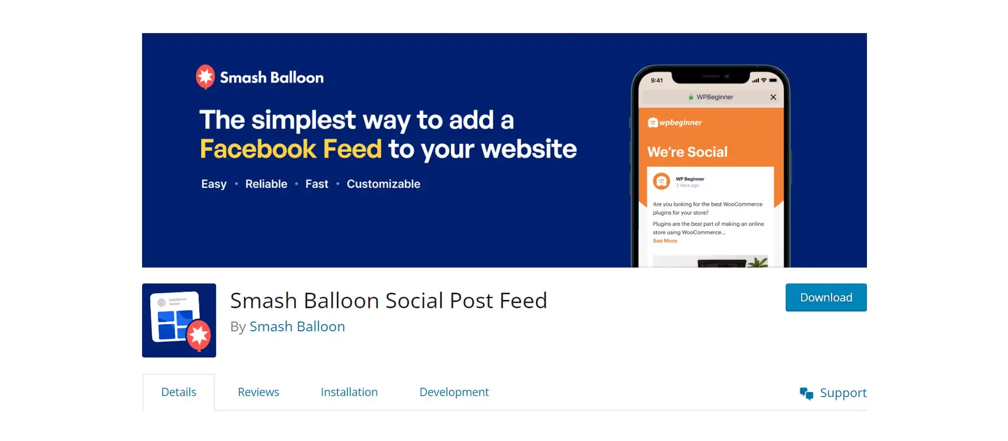 Smash Balloon Social Post Feed