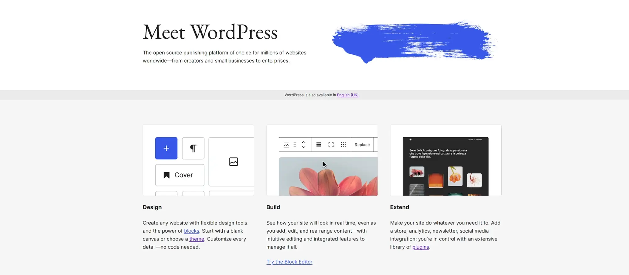 WordPress-Getting-Started-homepage