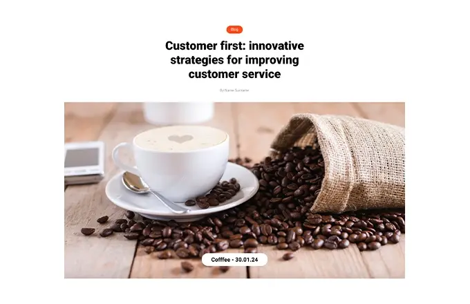 24 blog hero templates, captivate your audience instantly - Issue #32 3 Light blog hero pattern WordPress