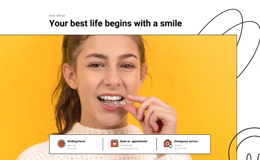 10 homepage templates, 32 patterns & starter sites update - Issue #36 1 dentist wordpress theme 1