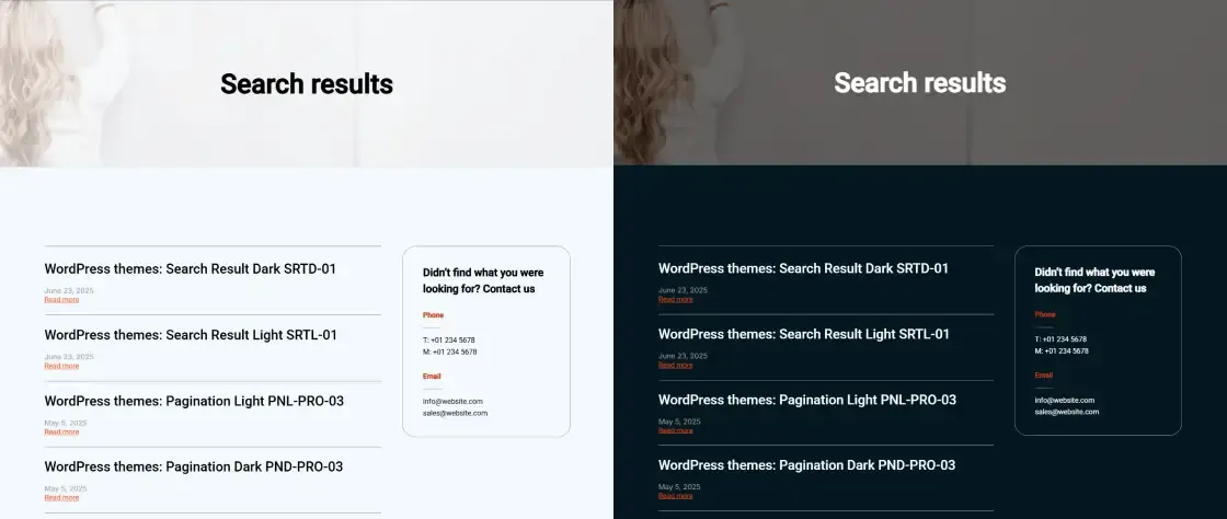 Search result