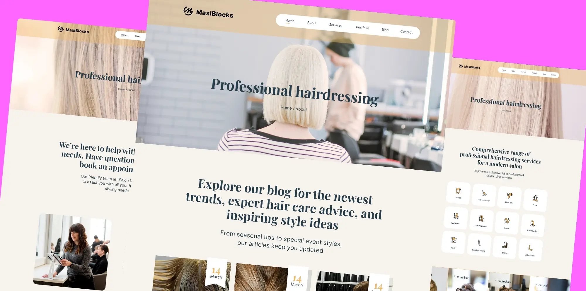 Hair dresser starter site plus 2025 year in review | Issue #45 1 Hairdress WordPress starter site